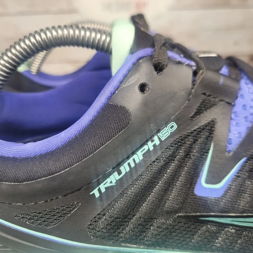 Saucony Trainers Women's Size 11 Black Triumph ISO 4 Low Top Running Shoes